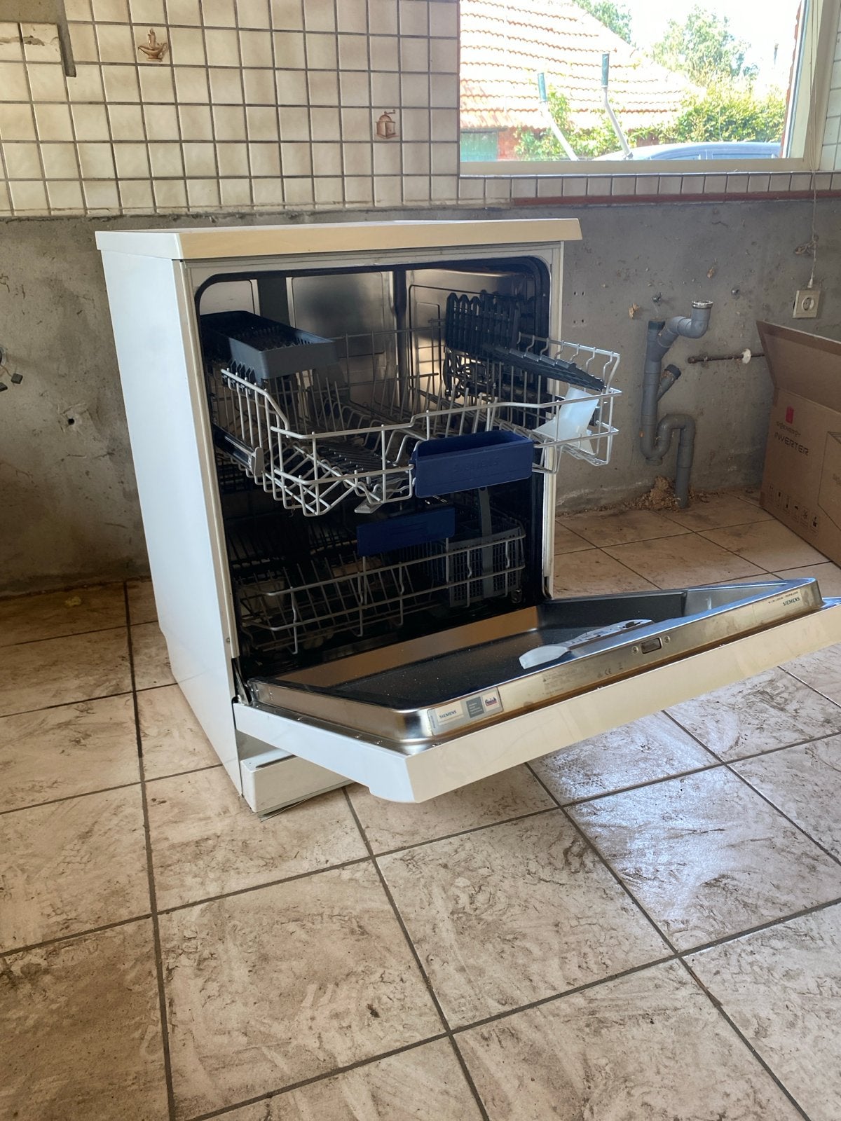Siemens SD6P1S vaatwasser, Witgoed en Apparatuur, Ophalen, Gebruikt, 60 cm of meer, 14 tot 18 liter