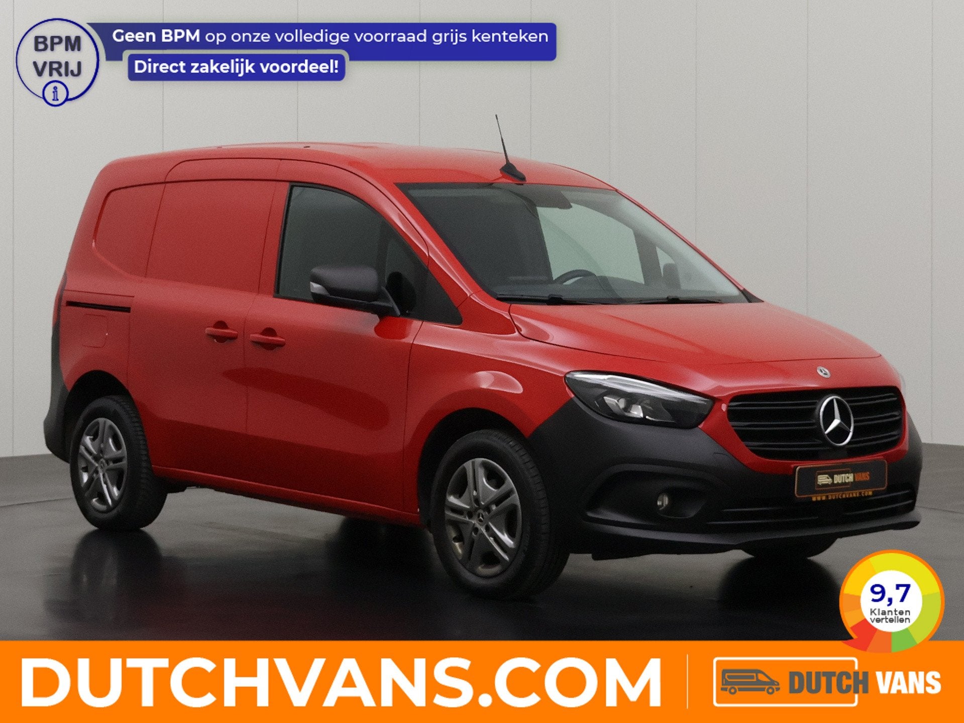 Mercedes-Benz Citan 110CDI Business | Led | Multimedia | Air, Dealer onderhouden, Stof, Gebruikt, Euro 6