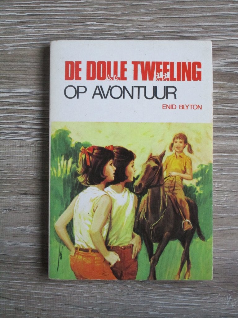 De dolle tweeling op avontuur - Enid Blyton, Boeken, Ophalen of Verzenden, Gelezen, Fictie algemeen