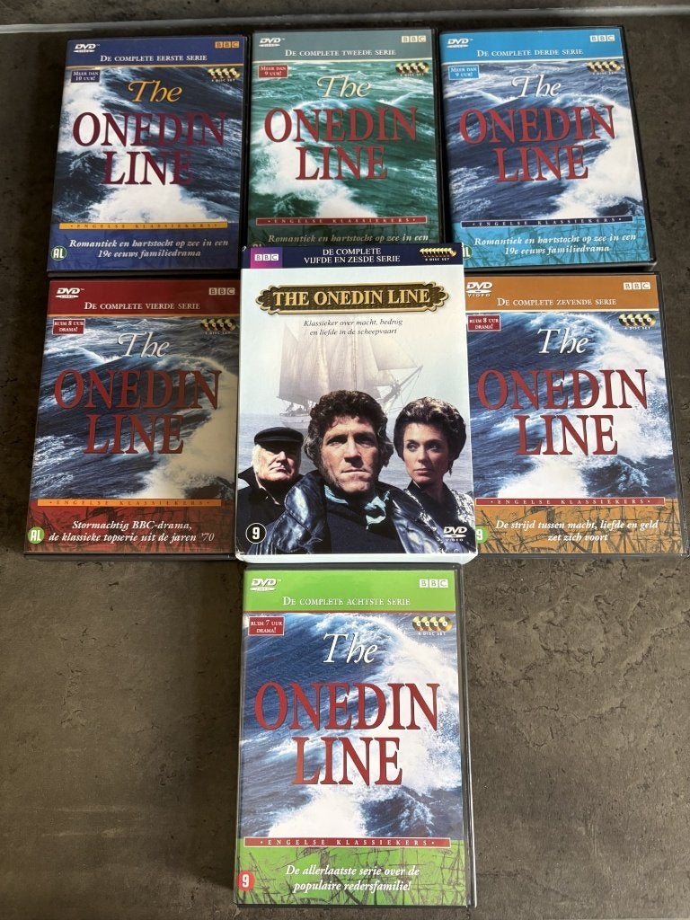 DVD - The Onedin Line - 8 Seizoenen, Alle leeftijden, Ophalen of Verzenden, Zo goed als nieuw