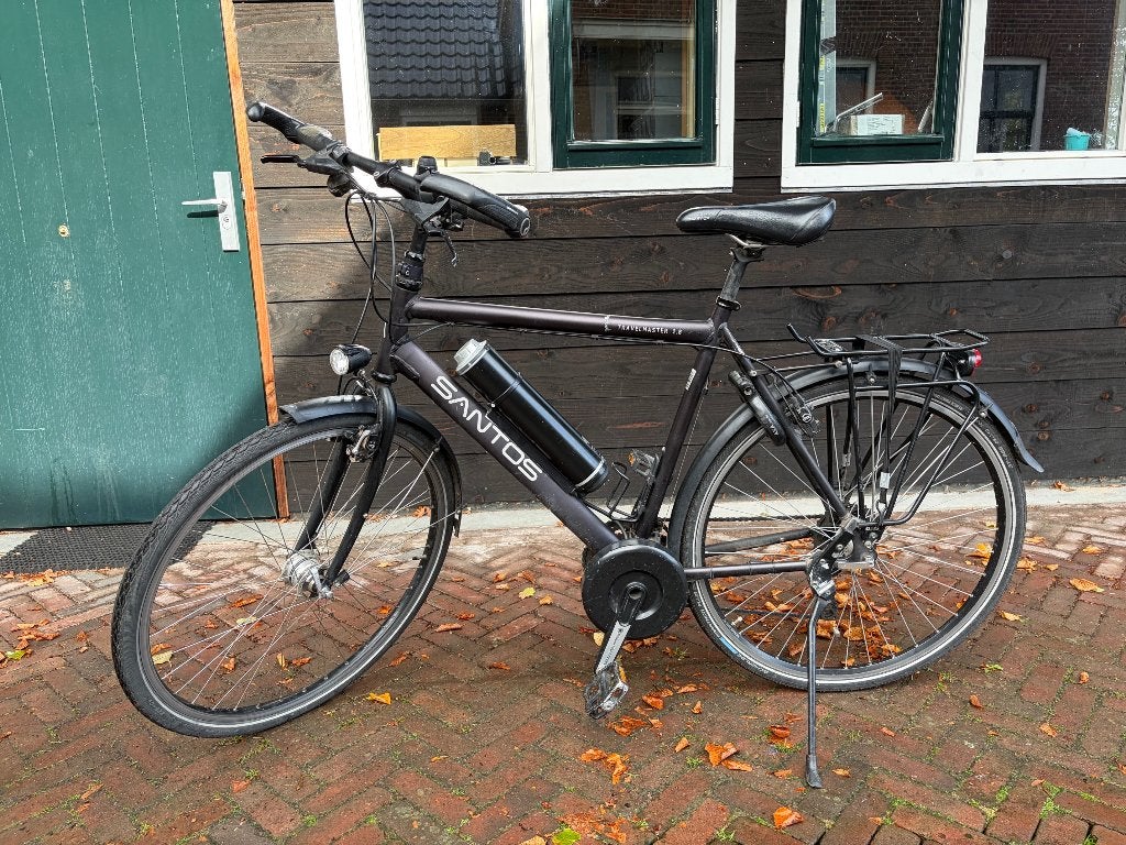 Santos Travelmaster 2.8 met E-motor, 28 inch, Gebruikt, Meer dan 20 versnellingen, Schijfrem