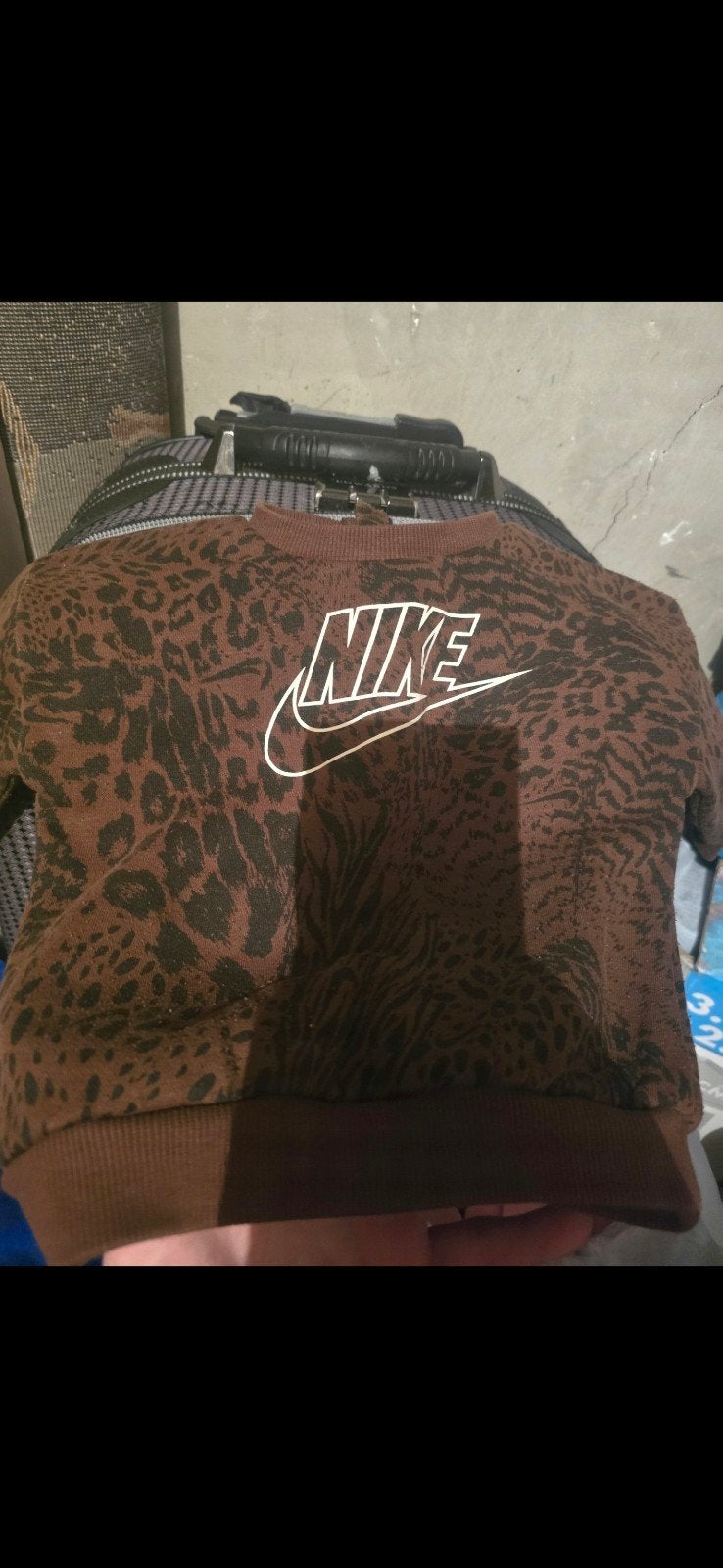 Nike trui (maat 74) origineel, Kinderen en Baby's, Babykleding | Maat 74, Ophalen of Verzenden, Zo goed als nieuw, Jongetje, Truitje of Vestje
