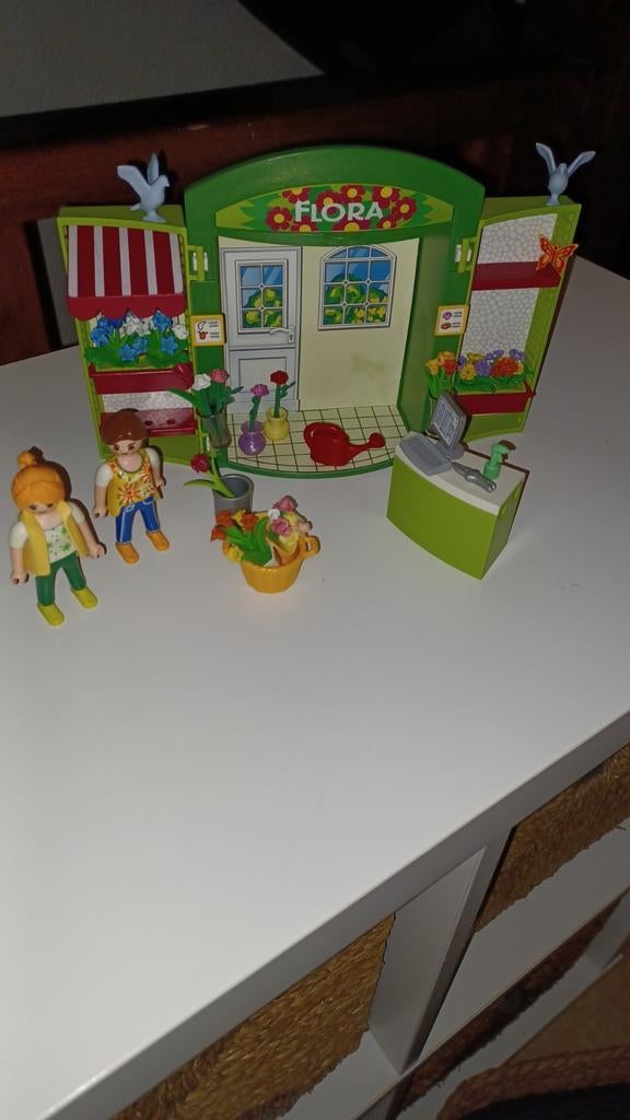 Playmobil 5639 meeneemset bloemenwinkel, Ophalen of Verzenden, Zo goed als nieuw, Complete set
