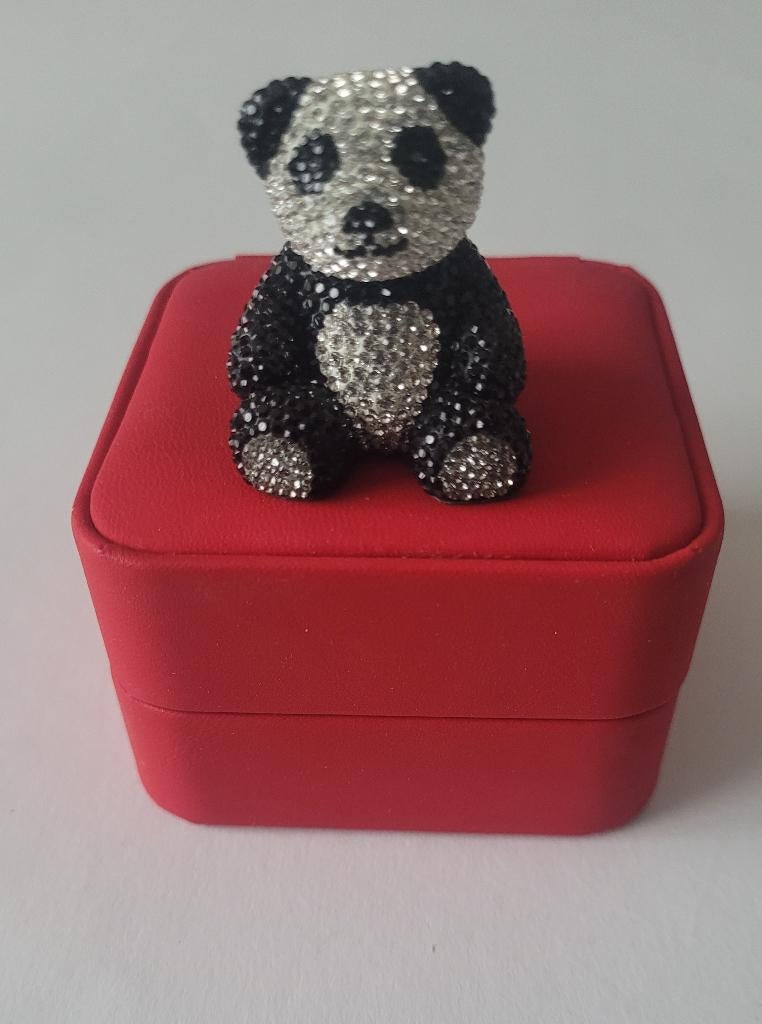 Swarovski Crystela Panda Beer. Kristallijn Shop., Verzamelen, Swarovski@.com, Verzenden, Wattens, Nieuw