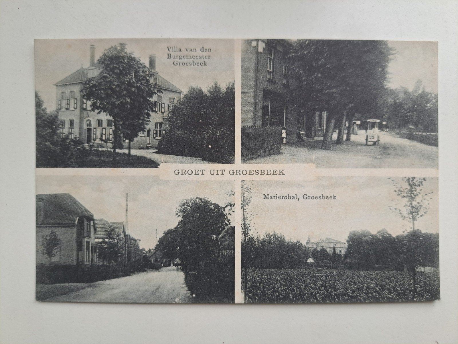 Groesbeek - Groet uit Groesbeek, Ophalen of Verzenden, 1920 tot 1940, Gelopen, Gelderland