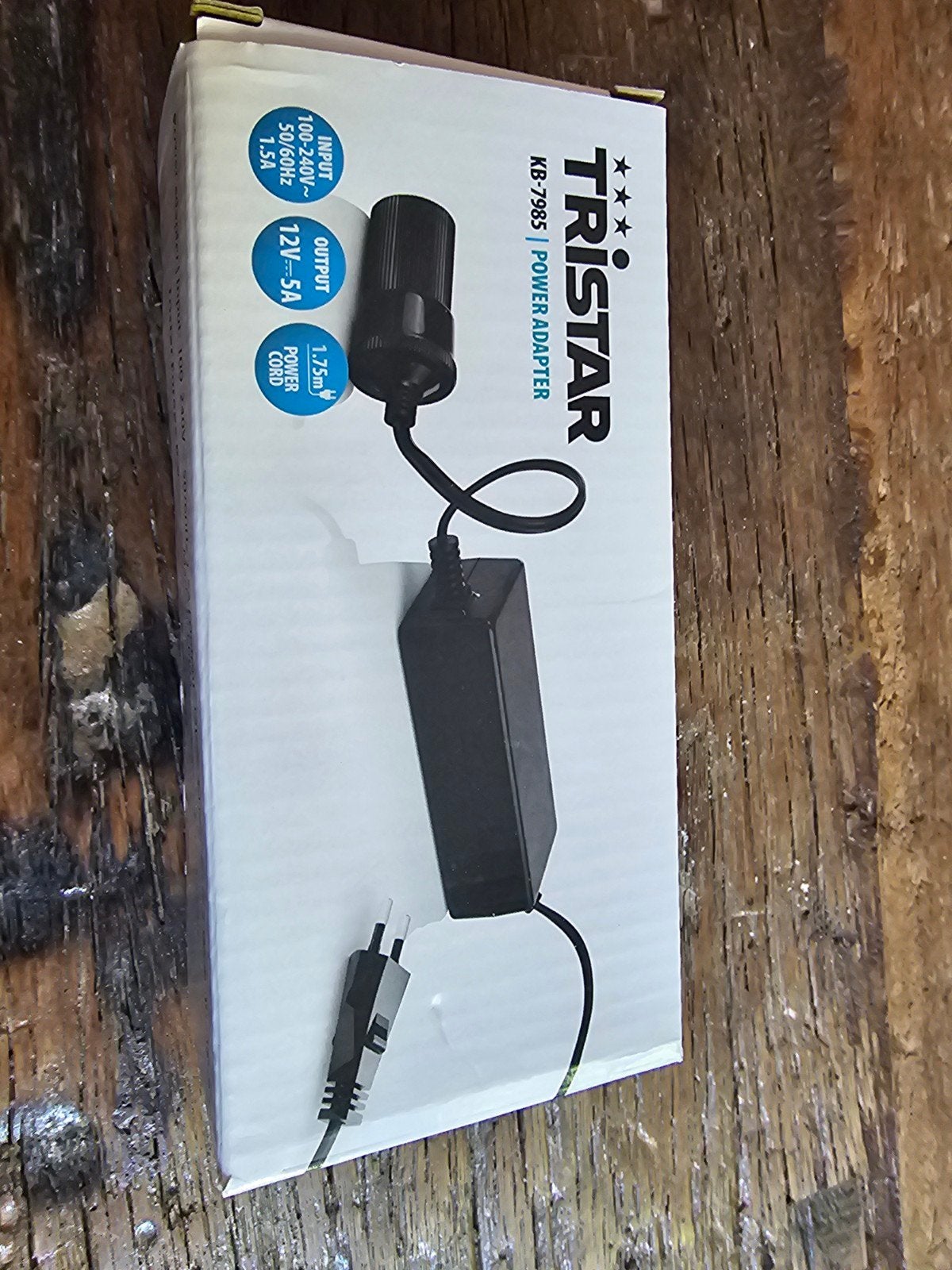Tristar KB-7985 Power Adapter 12V-5A, Ophalen of Verzenden, Nieuw
