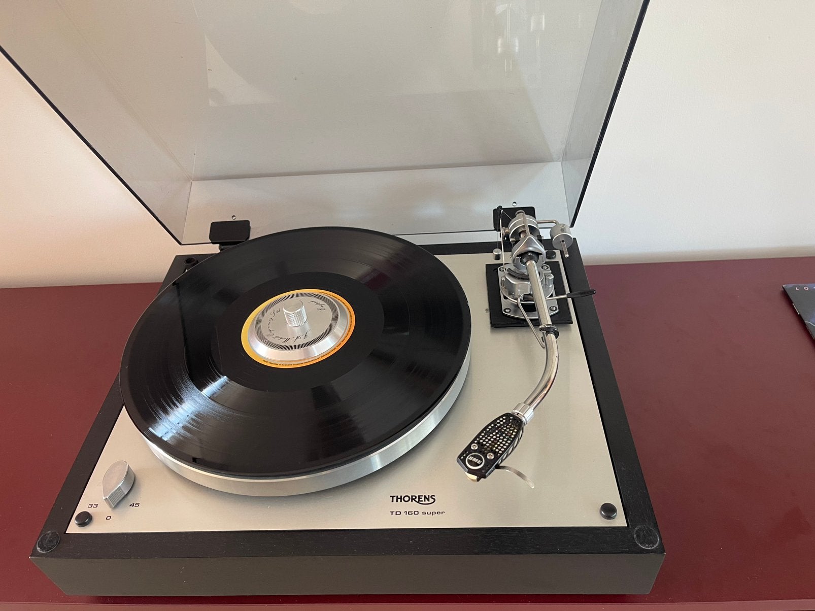 Thorens TD 160 Super - SME 3009-R ! - maximaal geupgrade, Audio, Tv en Foto, Platenspelers, Zo goed als nieuw, Platenspeler, Thorens