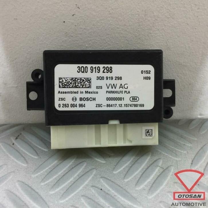 vvw tiguan 5na 2018 parkeersensor module 6x pdc 3q0919298