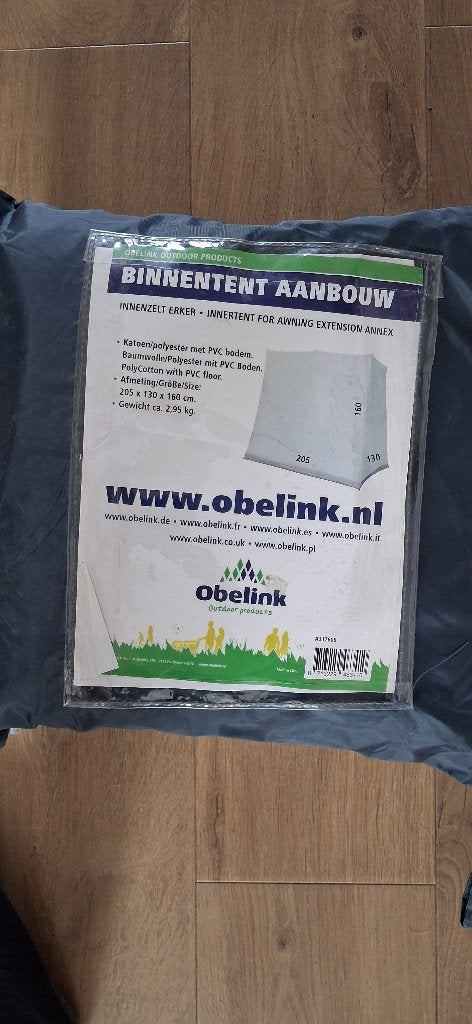 binnentent aanbouw NIEUW, Ophalen, Nieuw