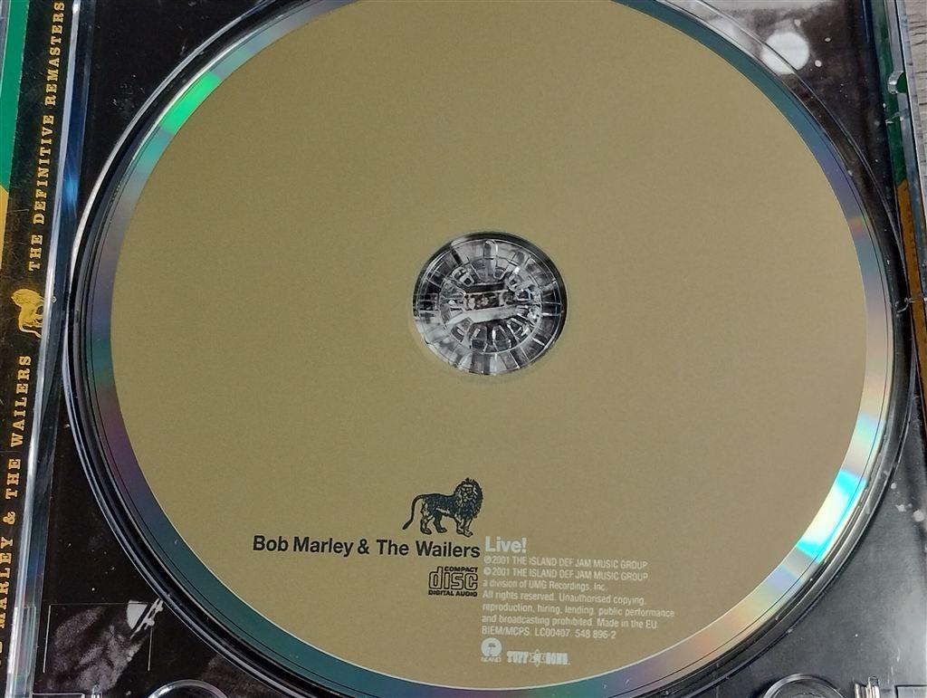 Bob Marley & The Wailers - Live [Remasters], Ophalen of Verzenden, Zo goed als nieuw