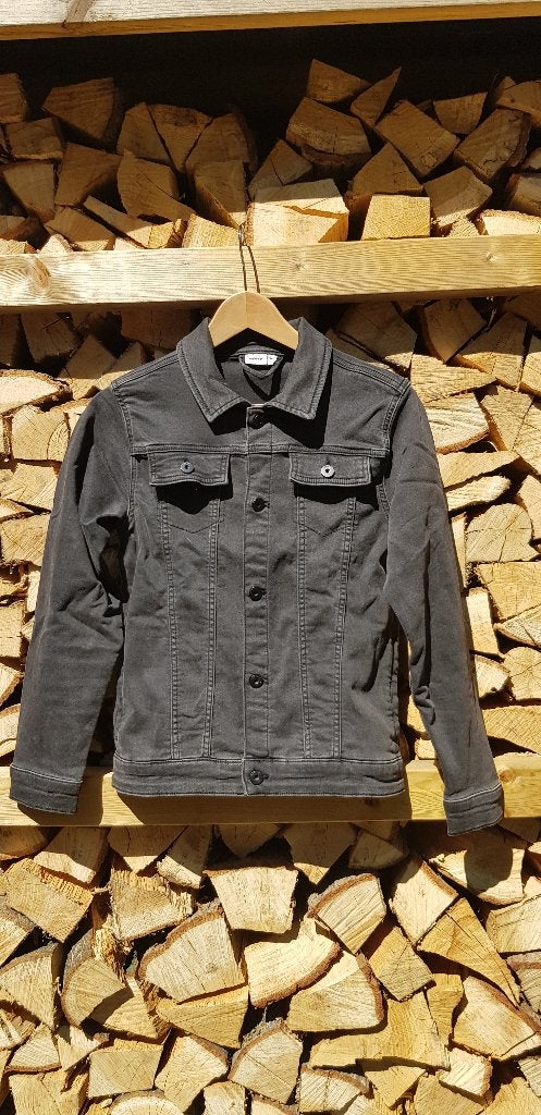 Keistoer Name it, spijkerjas (soepele stof), zwart, maat 152, Kinderen en Baby's, Kinderkleding | Maat 152, Ophalen of Verzenden