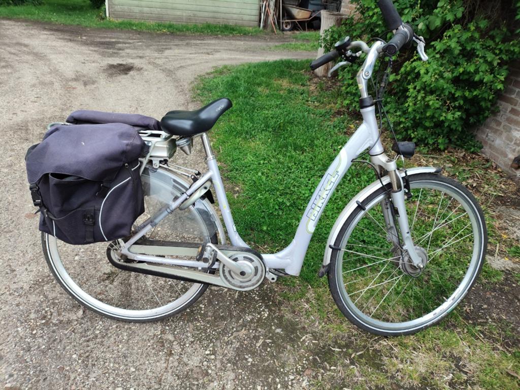 Nette Bikkel E-bike - 7 versnellingen, lage instap, frame 46, Minder dan 47 cm, Ophalen, Gebruikt, Overige merken