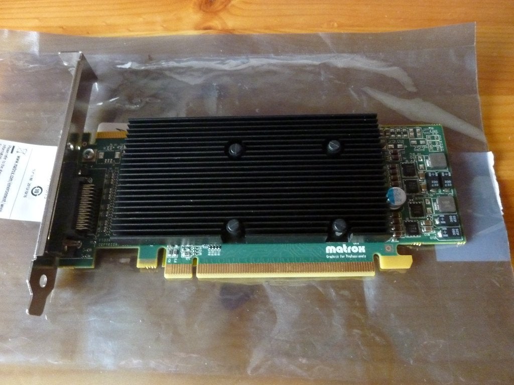 Matrox videokaart type M9140 (B) voor 4 monitoren, Computers en Software, Videokaarten, Gebruikt, Overige soorten, Ophalen of Verzenden