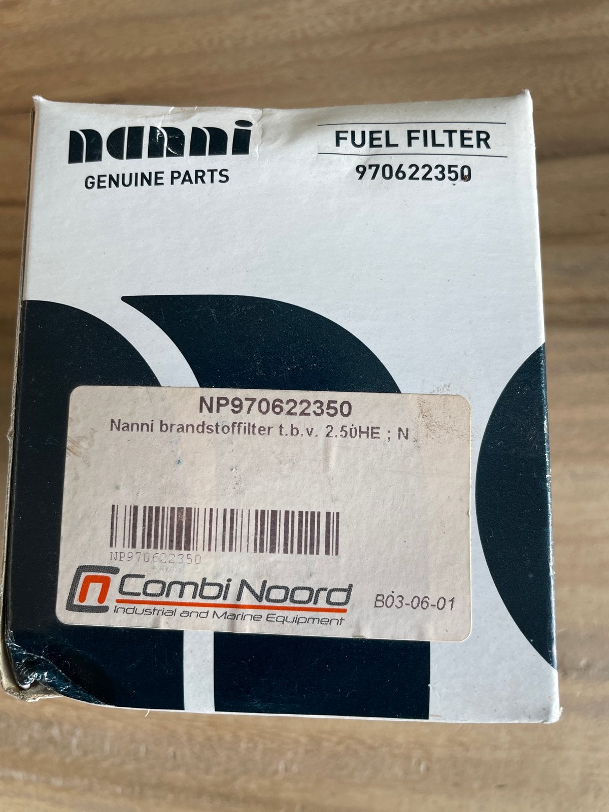 Nanni Brandstoffilter 970622350 - Nieuw, Ophalen of Verzenden, Nieuw, Overige automerken