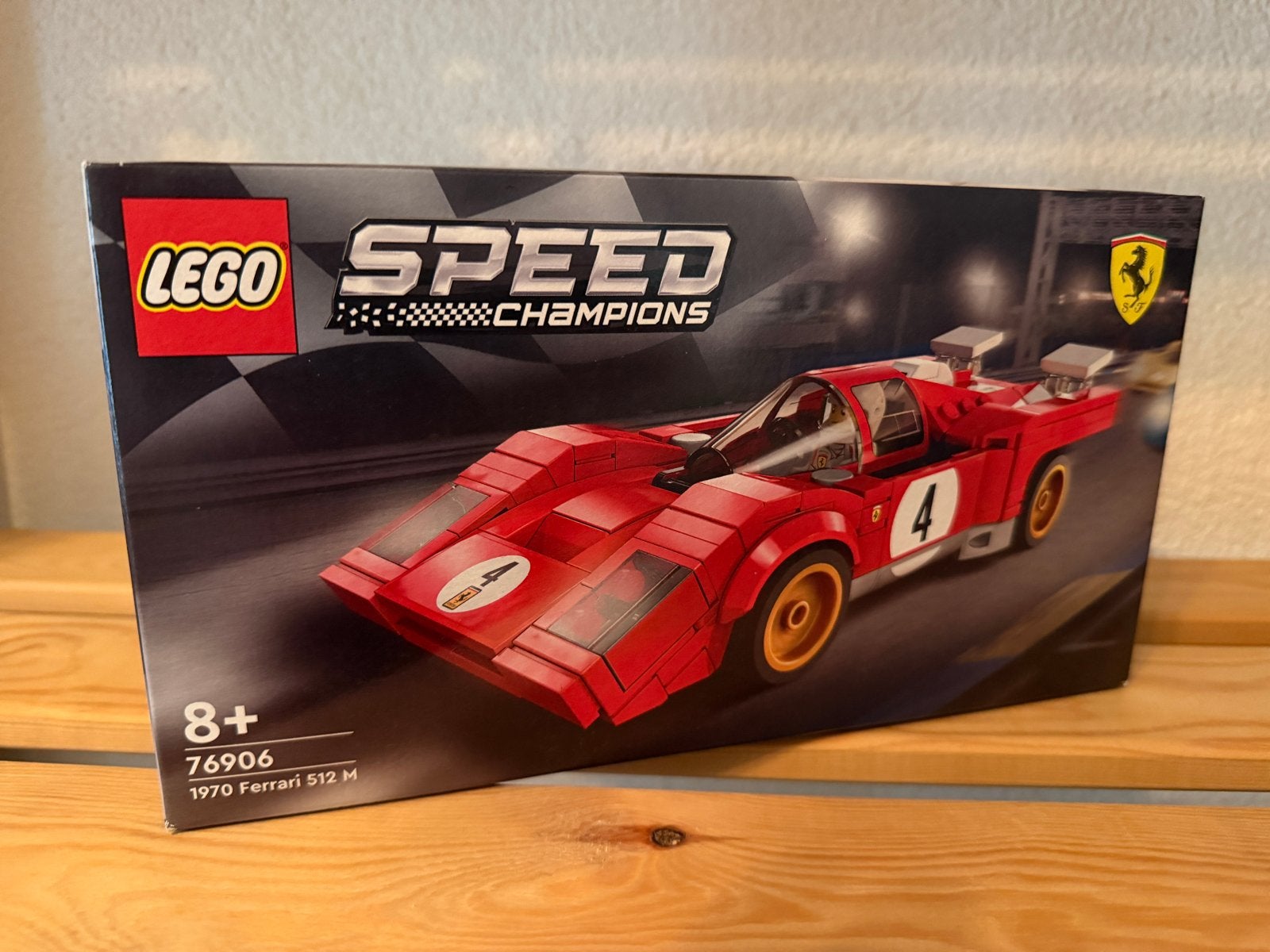 Lego Speed Champions 76906 1970 Ferrari 512 M, Ophalen, Nieuw, Speed Champions, Complete set