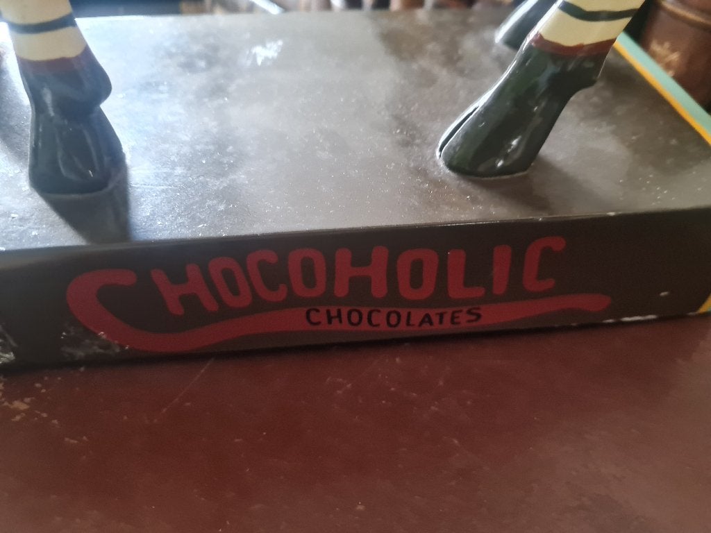 Zeer oud beeld koe chocalade melk reclame, Verzamelen, Merken en Reclamevoorwerpen, Heikant 21 Kaatsheuvel, Overige typen, Belle Vieille Brocante