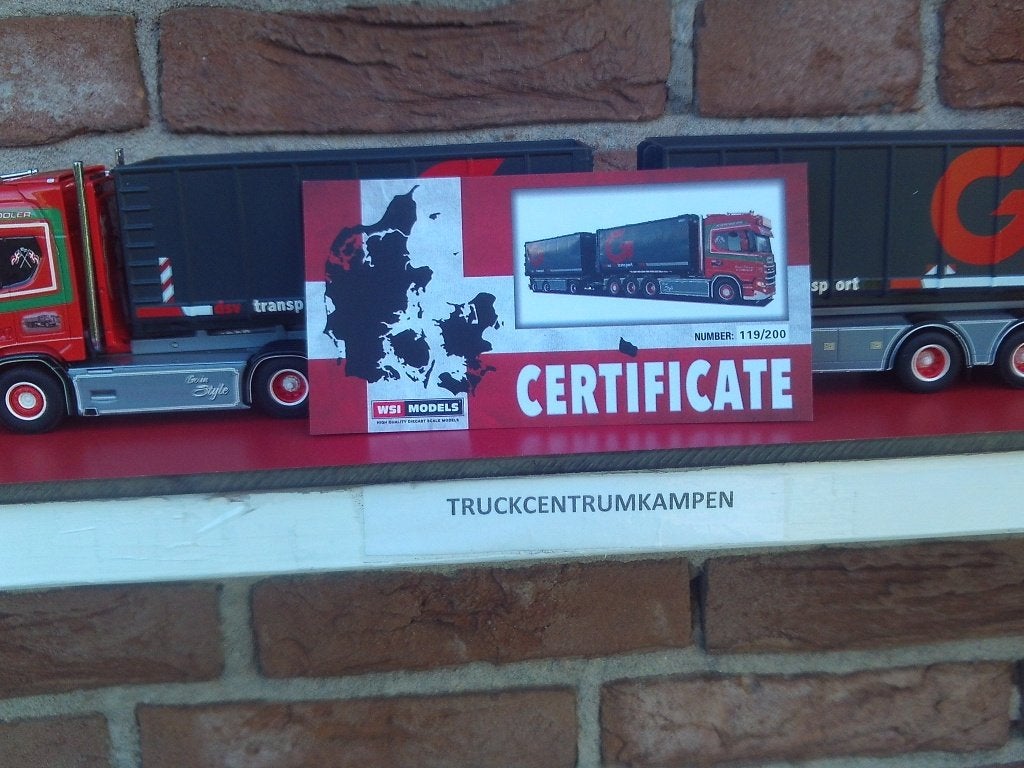 WSI  Scania  R  Highline  van  Ronnie  Petersen, Ophalen of Verzenden, Nieuw, Bus of Vrachtwagen, Wsi