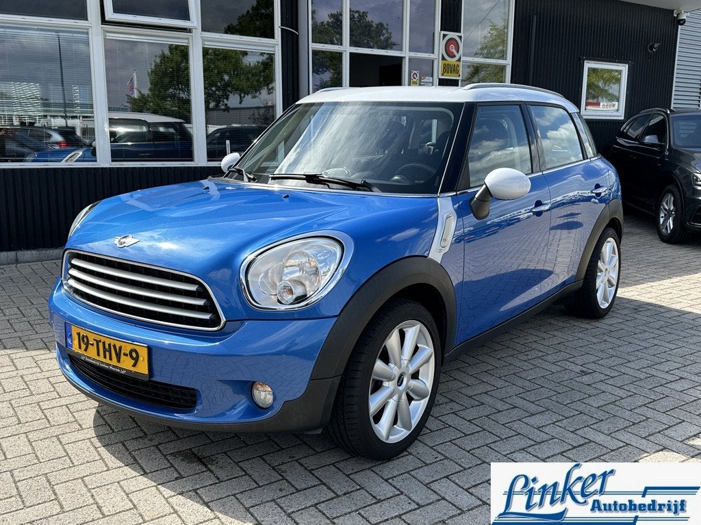 Mini Countryman 1.6 Cooper Salt - NL-AUTO TREKH, Auto's, Mini, Euro 5, Stof, Gebruikt, Zwart