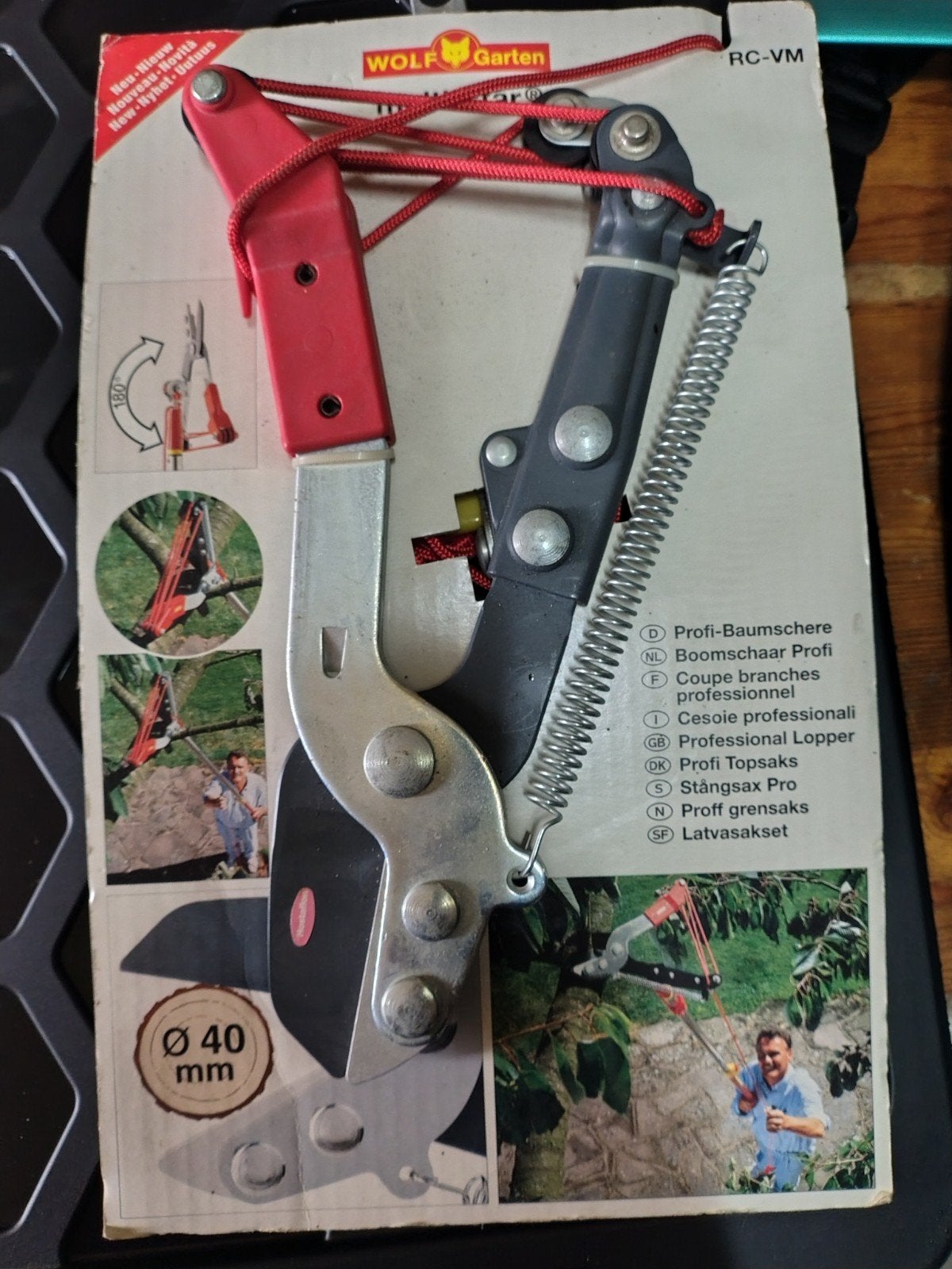 WOLF Garten Boomschaar Profi RC-VM - Nieuw, Ophalen of Verzenden, Nieuw, 40 t/m 49 mm, Wolf Garten