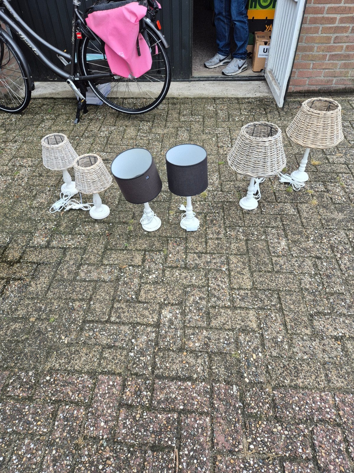 schemerlampjes 5 euro per stuk, Huis en Inrichting, Lampen | Tafellampen, Ophalen of Verzenden, Zo goed als nieuw, E27 (groot)