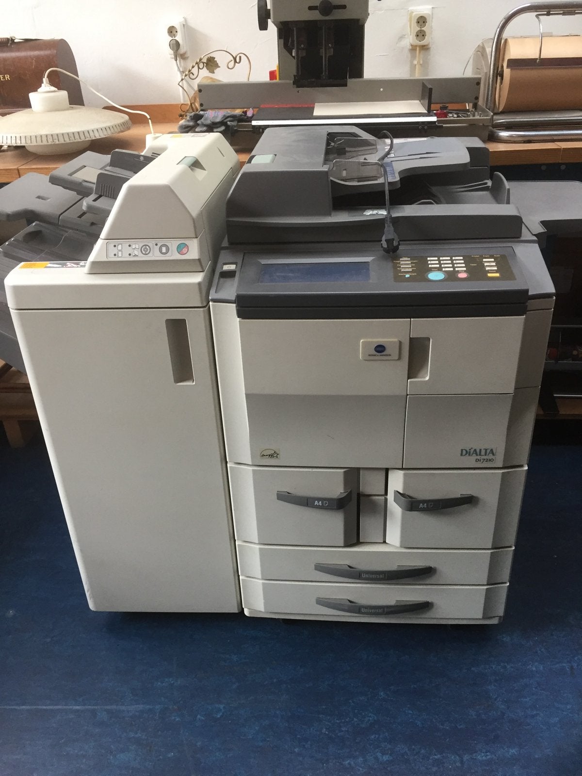 Konica Minolta DiALTA Di7210 zwart/wit Printer + Finisher, Ophalen, Printer, Kopieren, Konica Minolta