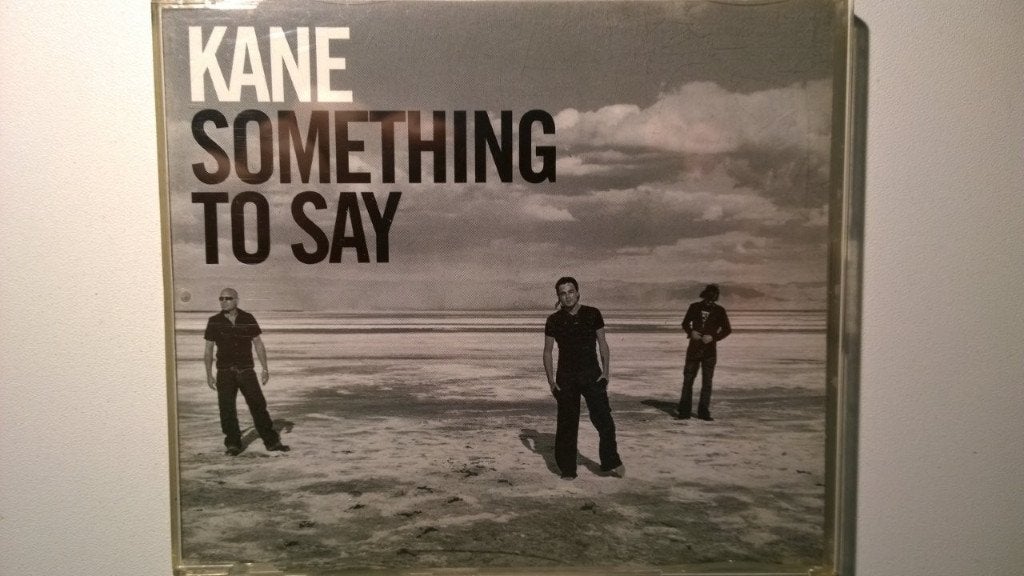 Kane - Something To Say (CD Single + DVD White Kane Text), Ophalen of Verzenden, Zo goed als nieuw, Rock en Metal
