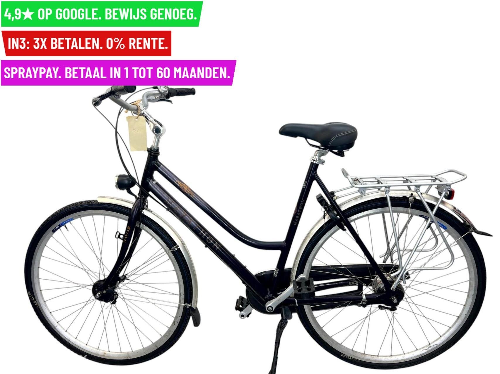 Damesfiets Marathon Ithaka 28"/57cm/7ver - Garantie/Levering, Overige merken, 9713 Bv Groningen, Gebruikt, 56 cm of meer