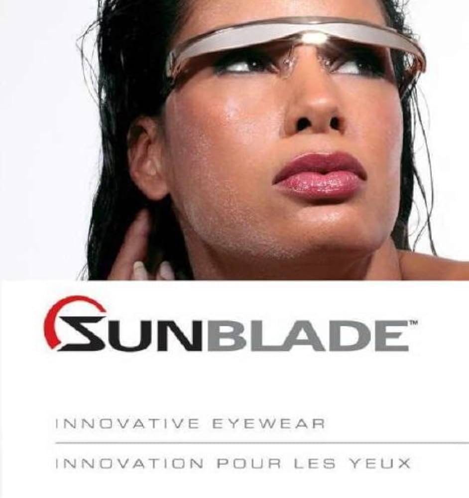 Sunblade futuristische zonnebril voor man en vrouw, Overige merken, Zonnebril, Overige kleuren, .