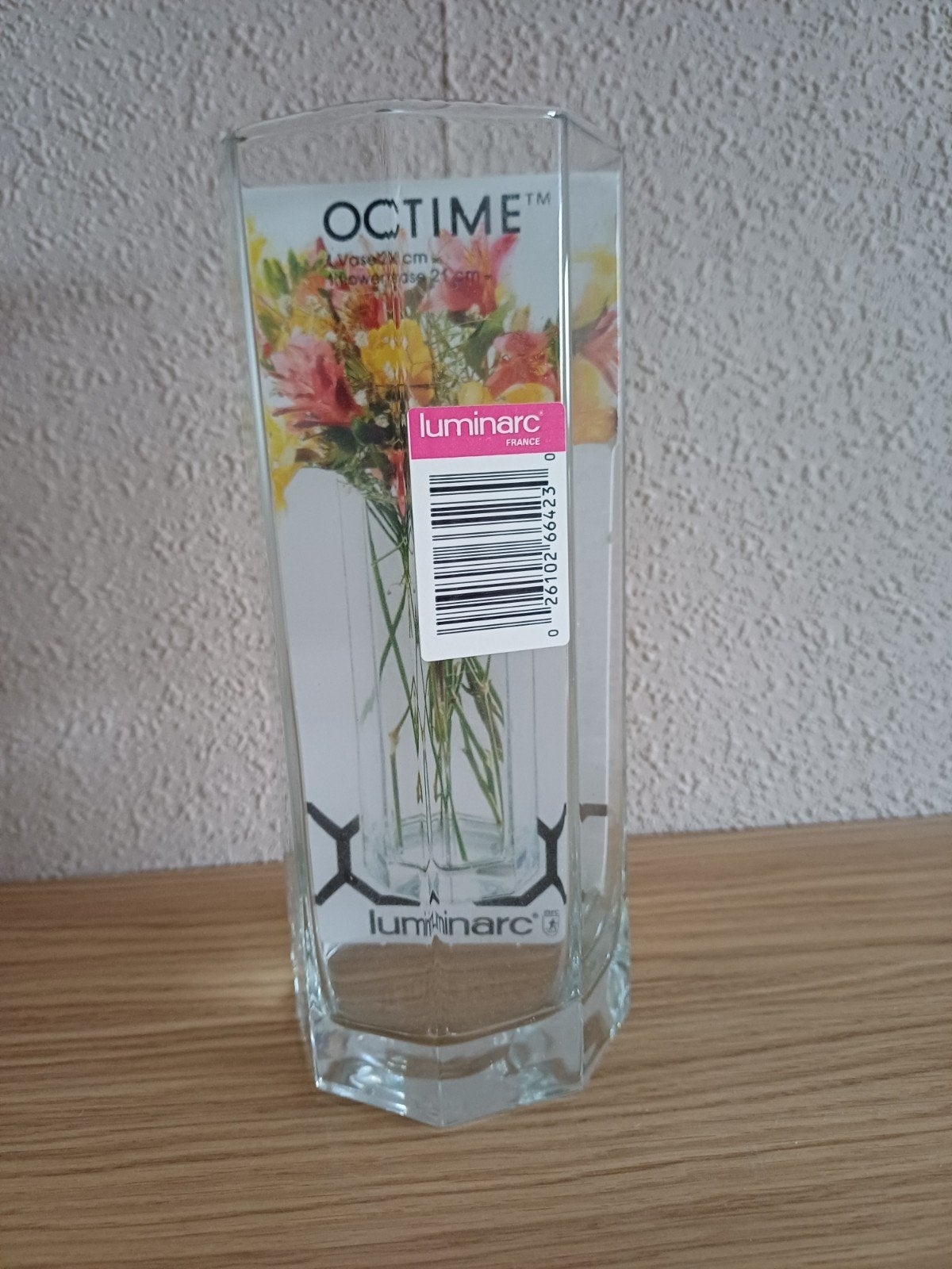 Luminarc 8 kantige glazen vaas nieuw vintage
Vintage.
Nieuw., Huis en Inrichting, Woonaccessoires | Vazen, Ophalen of Verzenden