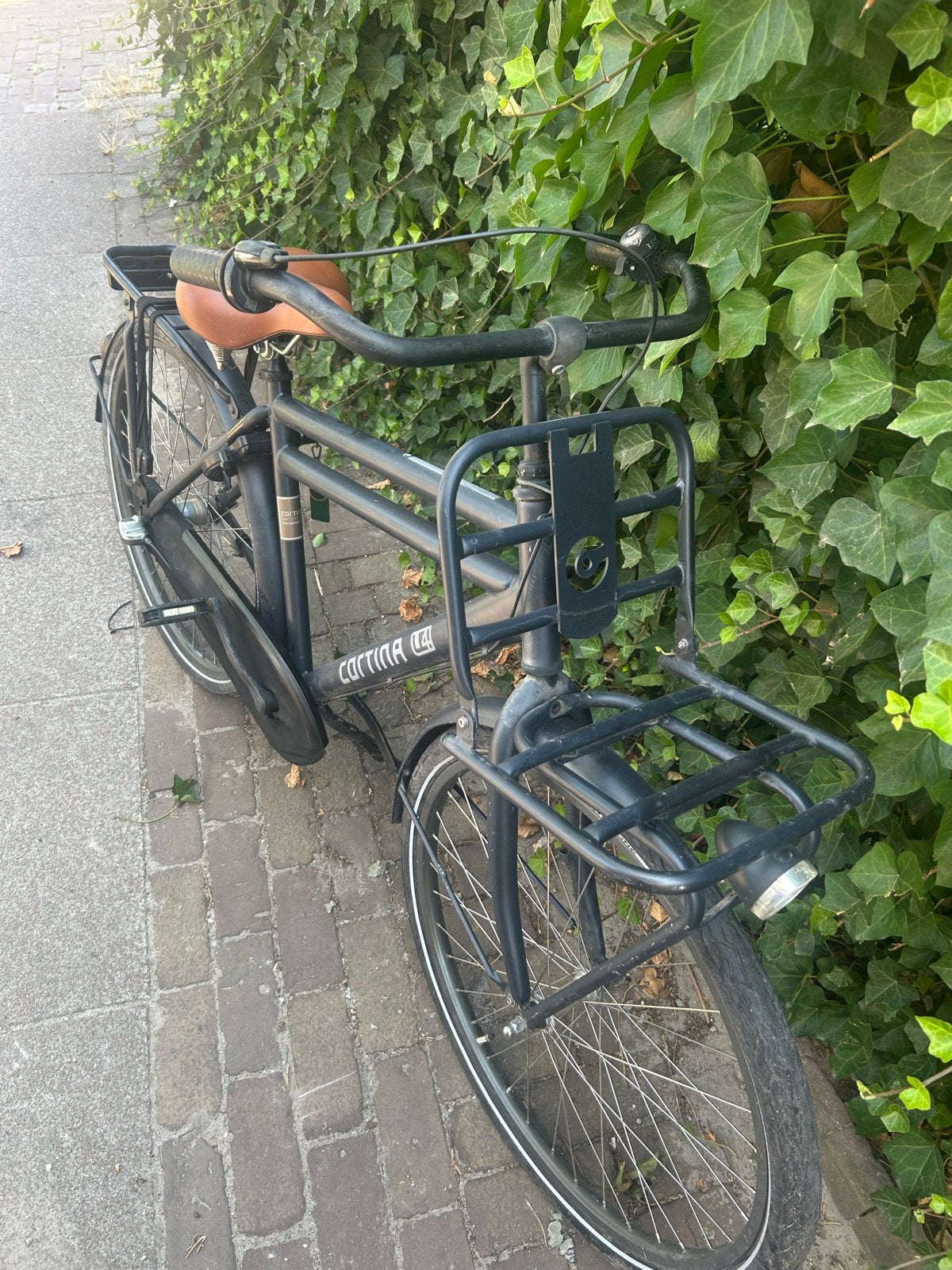 Cortina U4 mini Transportfiets heren  - Zwart, Terugtraprem, Gebruikt, Versnellingen, Ophalen