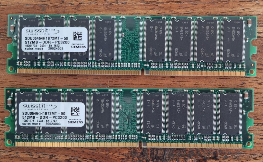 512MB - DDR - PC3200 RAM geheugen, Ophalen, DDR, Desktop
