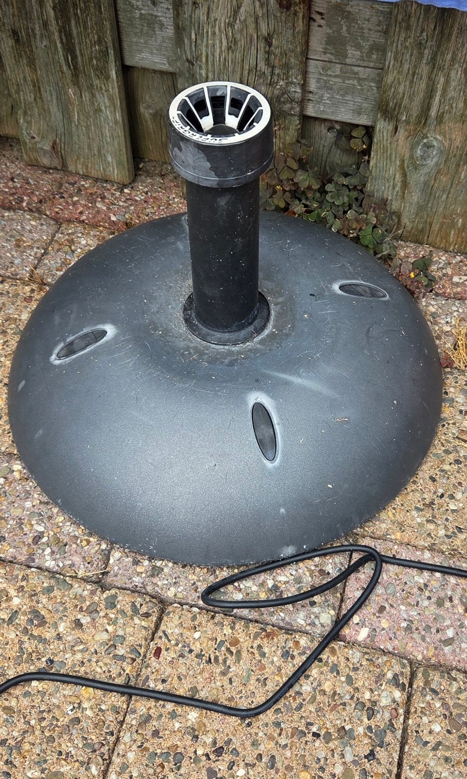 Parasolvoet, Ophalen, Gebruikt, Minder dan 1 meter, Parasolvoet