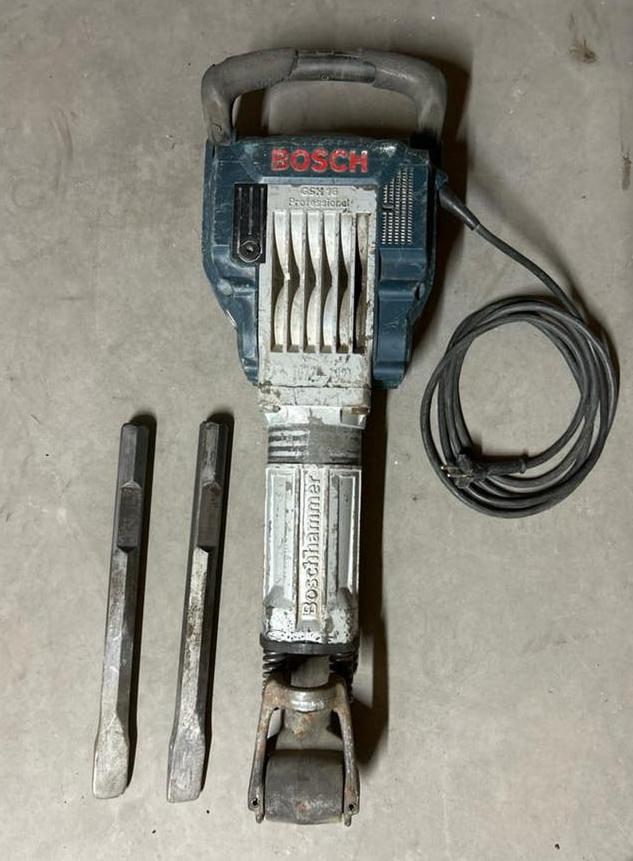 Bosch Professional GSH 16 Breekhamer met beitels, Ophalen of Verzenden, Gebruikt
