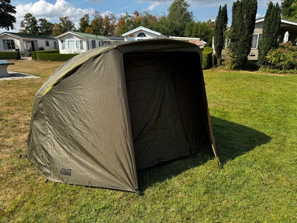 Fox EOS 2 Man Bivvy incl. Overwrap/skin en grondzeil, Watersport en Boten, Hengelsport | Karpervissen, Ophalen, Zo goed als nieuw