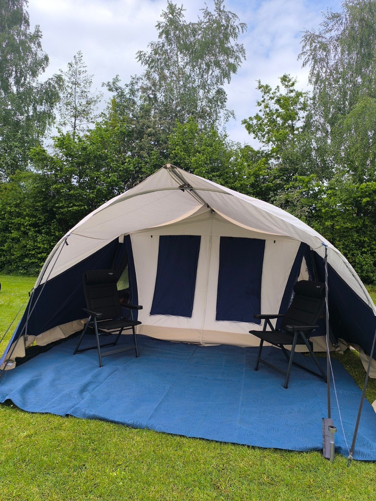 Combi-Camp Country (2007) Luxe | Zeer compleet | Grote beurt, Ophalen, Combi-Camp, Blauw, Aanwezig