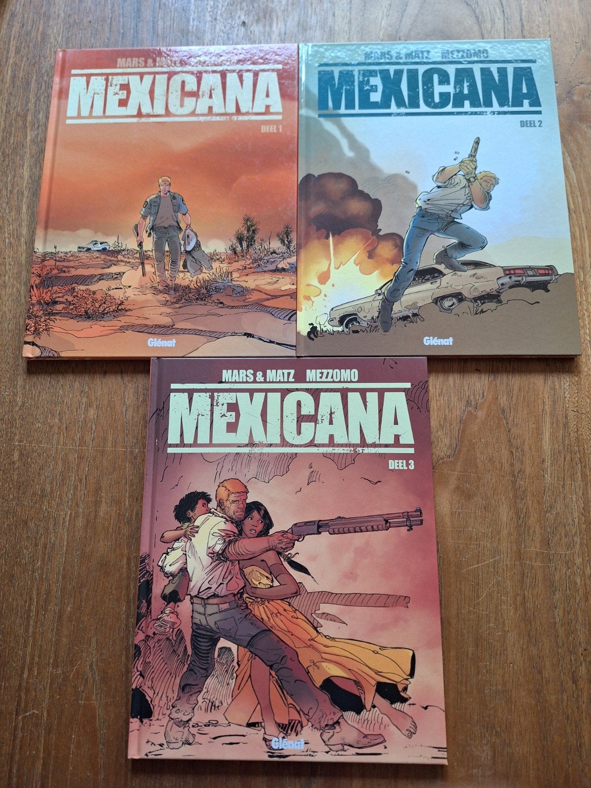 Te koop serie mexicana hardcover, Eén stripboek, Ophalen of Verzenden, Zo goed als nieuw