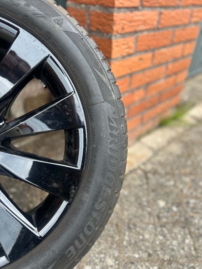 velgen voor BMW 3-serie (2019) met bridgestonebanden, Ophalen, Gebruikt, Banden en Velgen, 17 inch