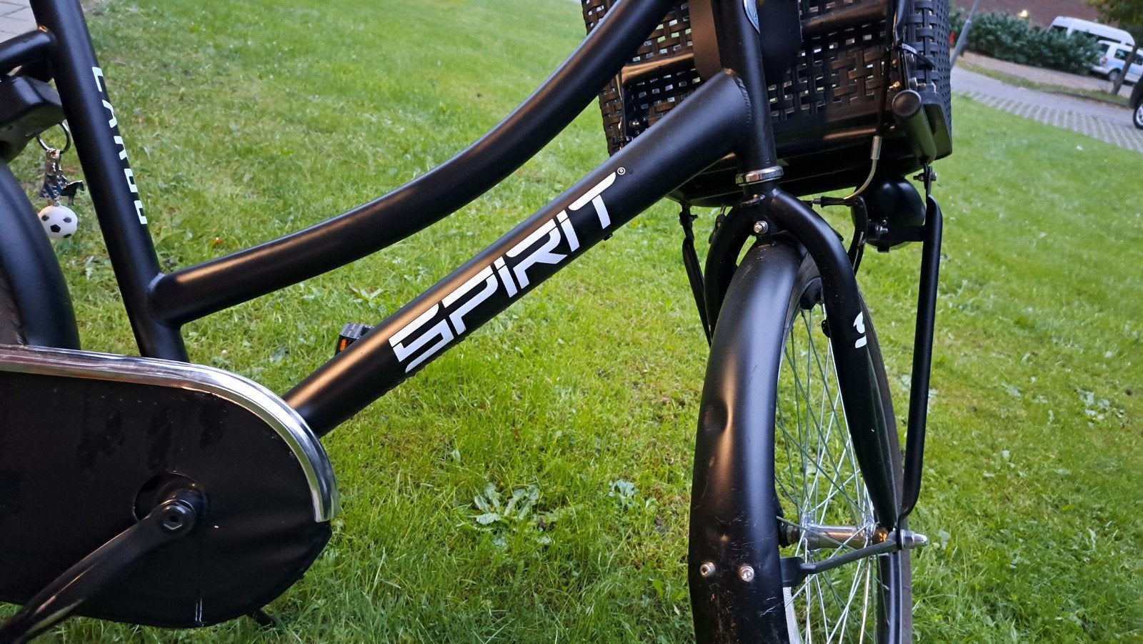 Spirit transportfiets 24 inch met mand en terugtraprem, Fietsen en Brommers, Terugtraprem, Minder dan 47 cm, Ophalen, Overige merken