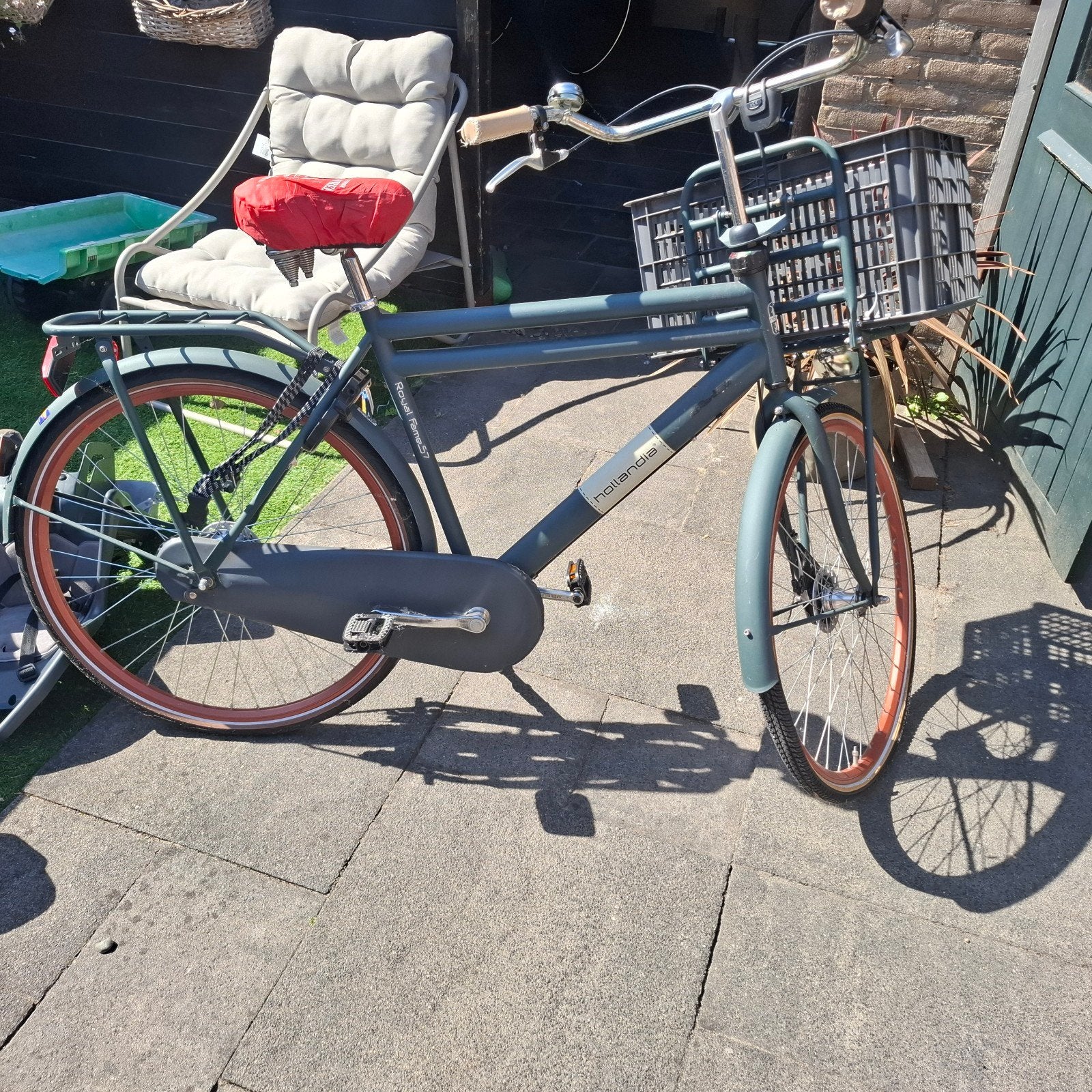 stadsfiets, Ophalen