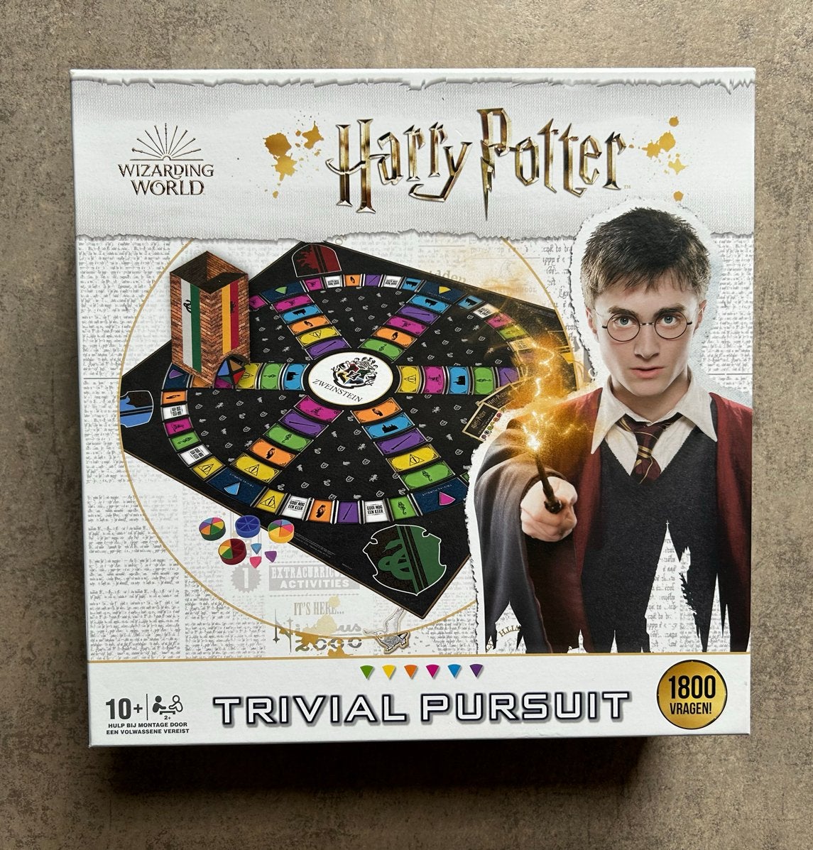 Harry Potter Trivial Pursuit - Editie met 1800 vragen, Een of twee spelers, Ophalen, Zo goed als nieuw