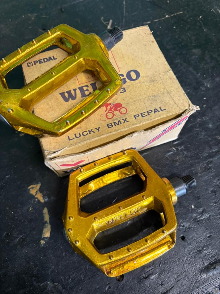 Te koop set pedalen BMX pedalen lucky BMX pepal, Ophalen of Verzenden, BMX