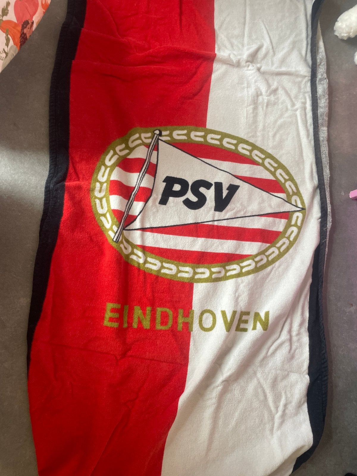 PSV Eindhoven strandlaken of badhanddoek, Ophalen of Verzenden, Gebruikt, PSV, Overige typen