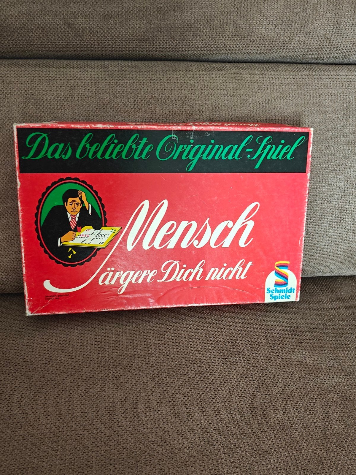 Mens Erger Je Niet - Duitse Versie (4/6 spelers), Vijf spelers of meer, Ophalen of Verzenden, Gebruikt, Schmidt Spiele