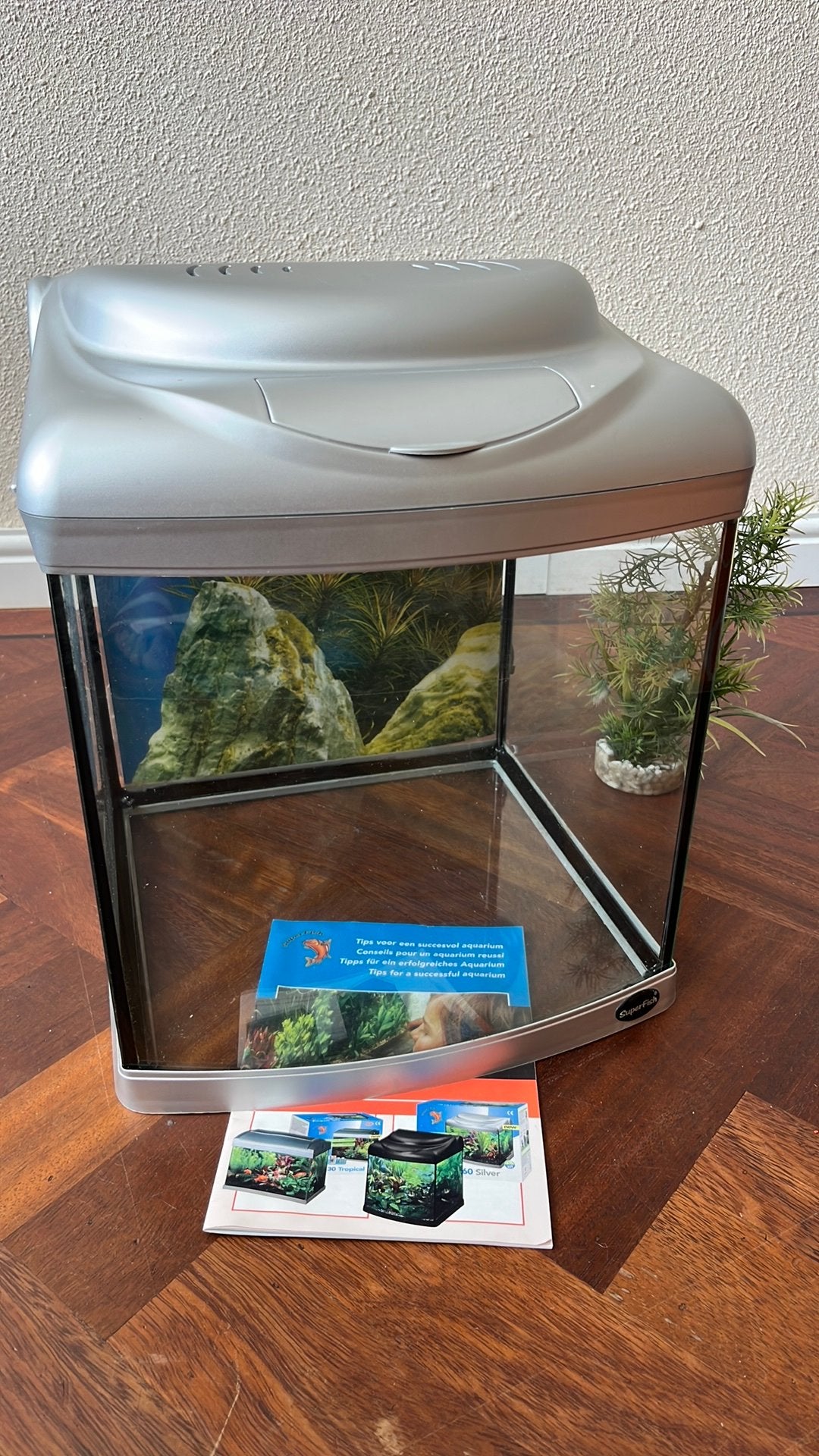 Super-Fish aquarium incl toebehoren, Ophalen, Gebruikt, Aquariummeubel, Superfish