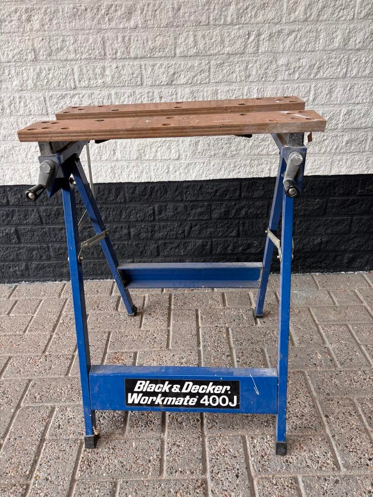 Black & Decker Workmate 400J Werkbank - Gebruikt, Doe-het-zelf en Verbouw, Werkbanken, Ophalen, Gebruikt, 70 tot 120 cm, Bankschroef