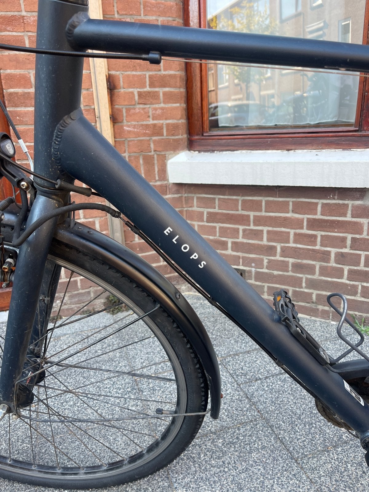 Elops Stadsfiets XL - Perfect voor dagelijks gebruik, Fietsen en Brommers, Gebruikt, Velgrem, 65 cm of meer, Ophalen