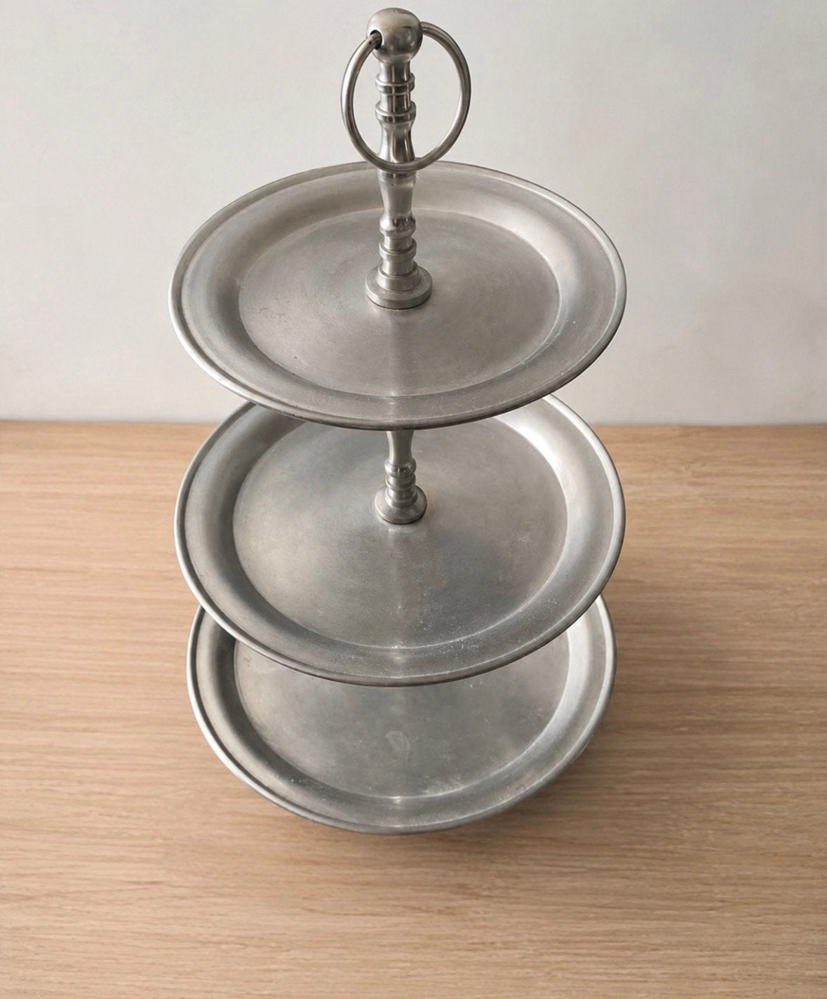 Riverdale etagere, Ophalen of Verzenden, Gebruikt, Zilver, Metaal