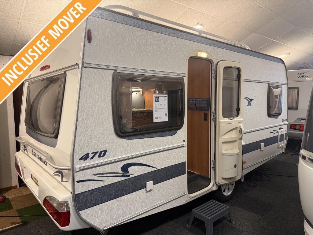 FENDT BIANCO 470 TFB FRANSBED RONDZIT VOORTENT MOVER, Caravans en Kamperen, Caravans, Rondzit, Bedrijf, Schokbreker, Overige typen
