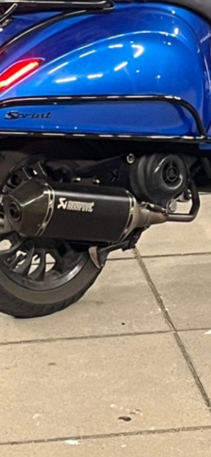 AKRAPOVIC VESPA, Verzenden, Gebruikt, Blok, Piaggio