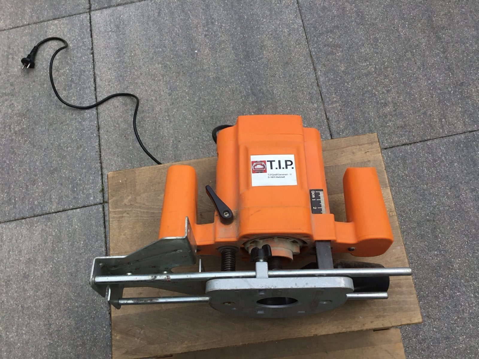 T.I.P. Bovenfrees - Krachtige en Betrouwbare Freesmachine, Ophalen of Verzenden, Gebruikt, Elektrisch, Bovenfrees